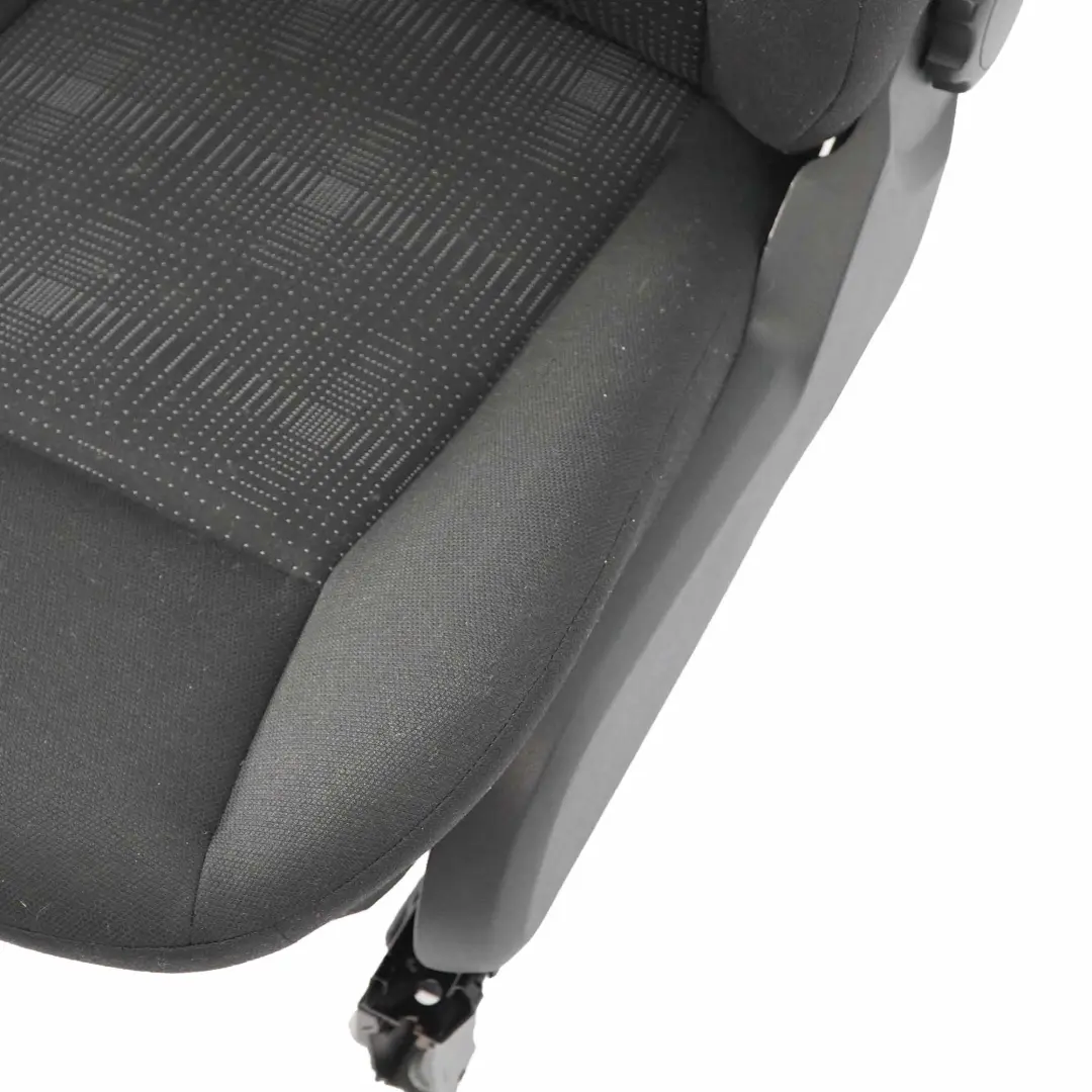 Mercedes W169 Front Seat Fabric Cloth Fabric Left N/S Seat Black Anthracite - SKU A1699106347-2 - Part number A1699106347