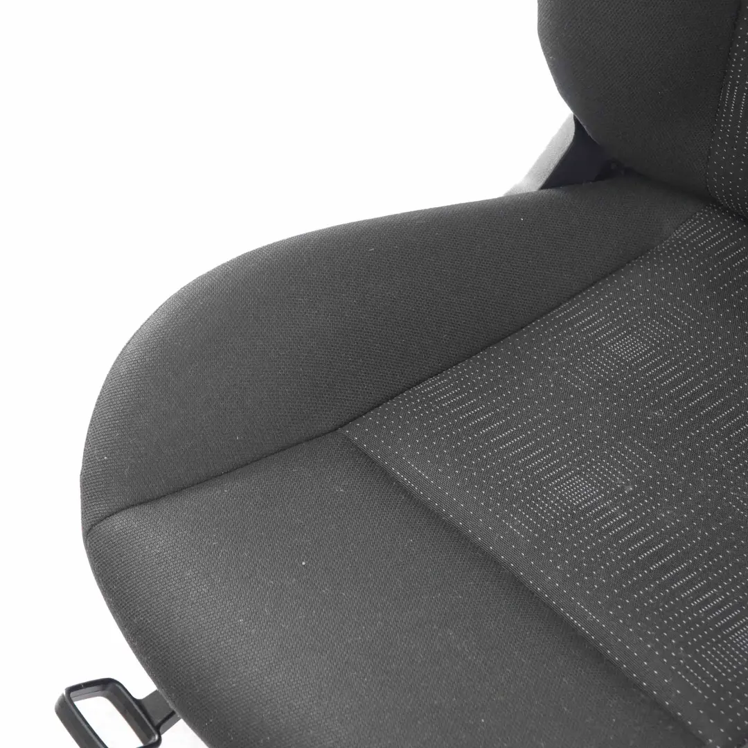 Mercedes W169 Front Seat Fabric Cloth Fabric Left N/S Seat Black Anthracite - SKU A1699106347-2 - Part number A1699106347