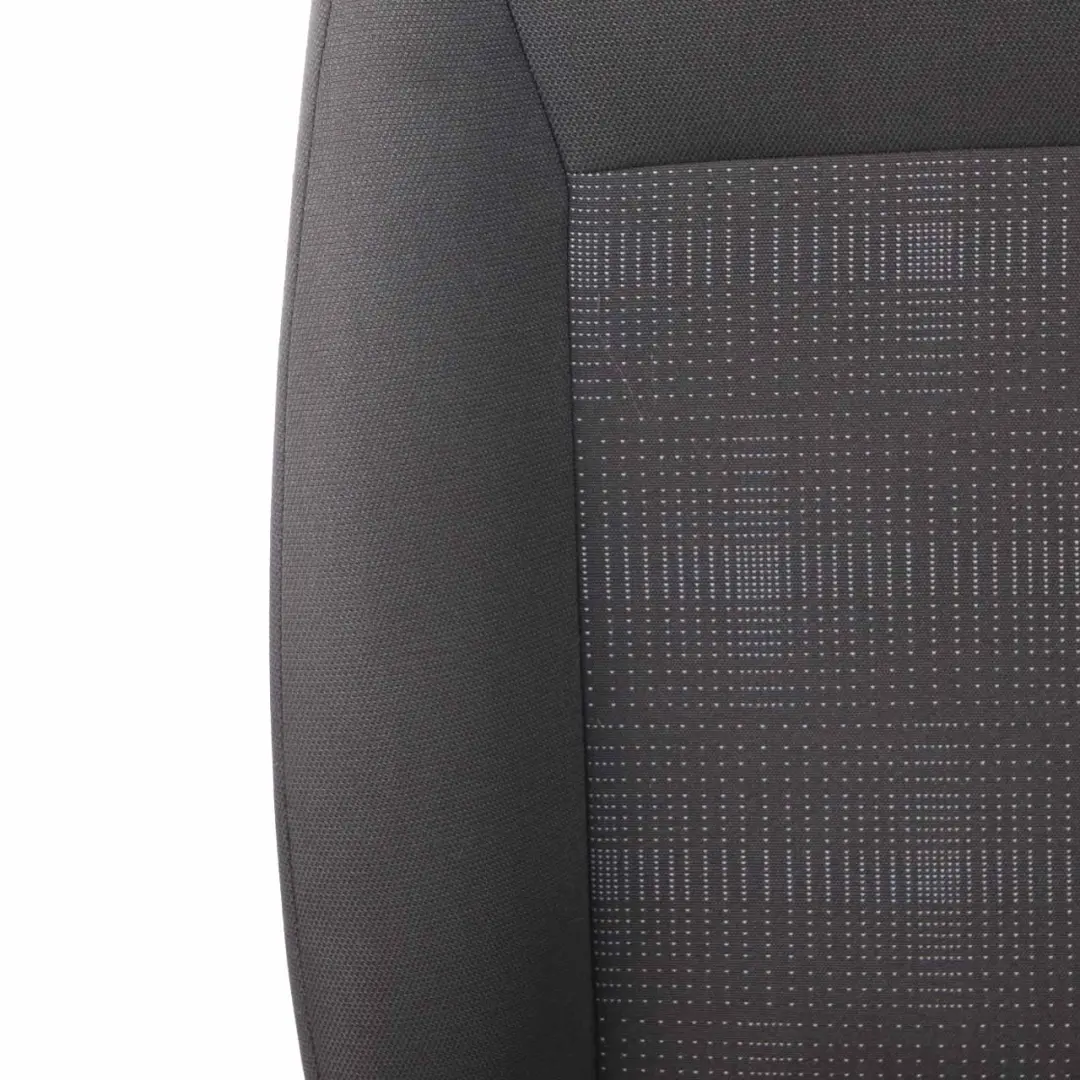 Mercedes W169 Fabric Cloth Front Left N/S Seat Black Anthracite - SKU A1699106347 - Part number A1699106347