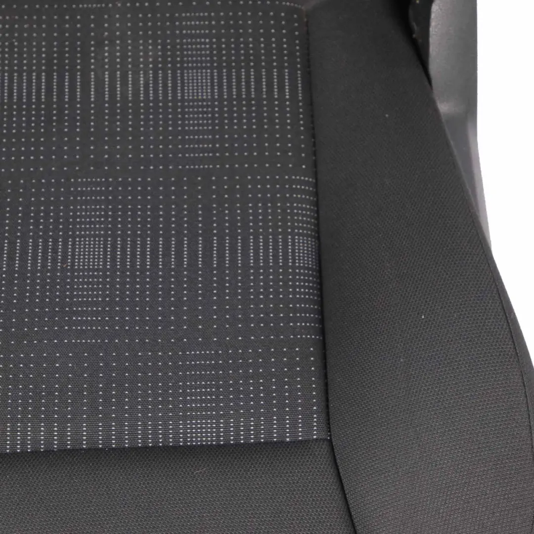 Mercedes W169 Fabric Cloth Front Left N/S Seat Black Anthracite - SKU A1699106347 - Part number A1699106347
