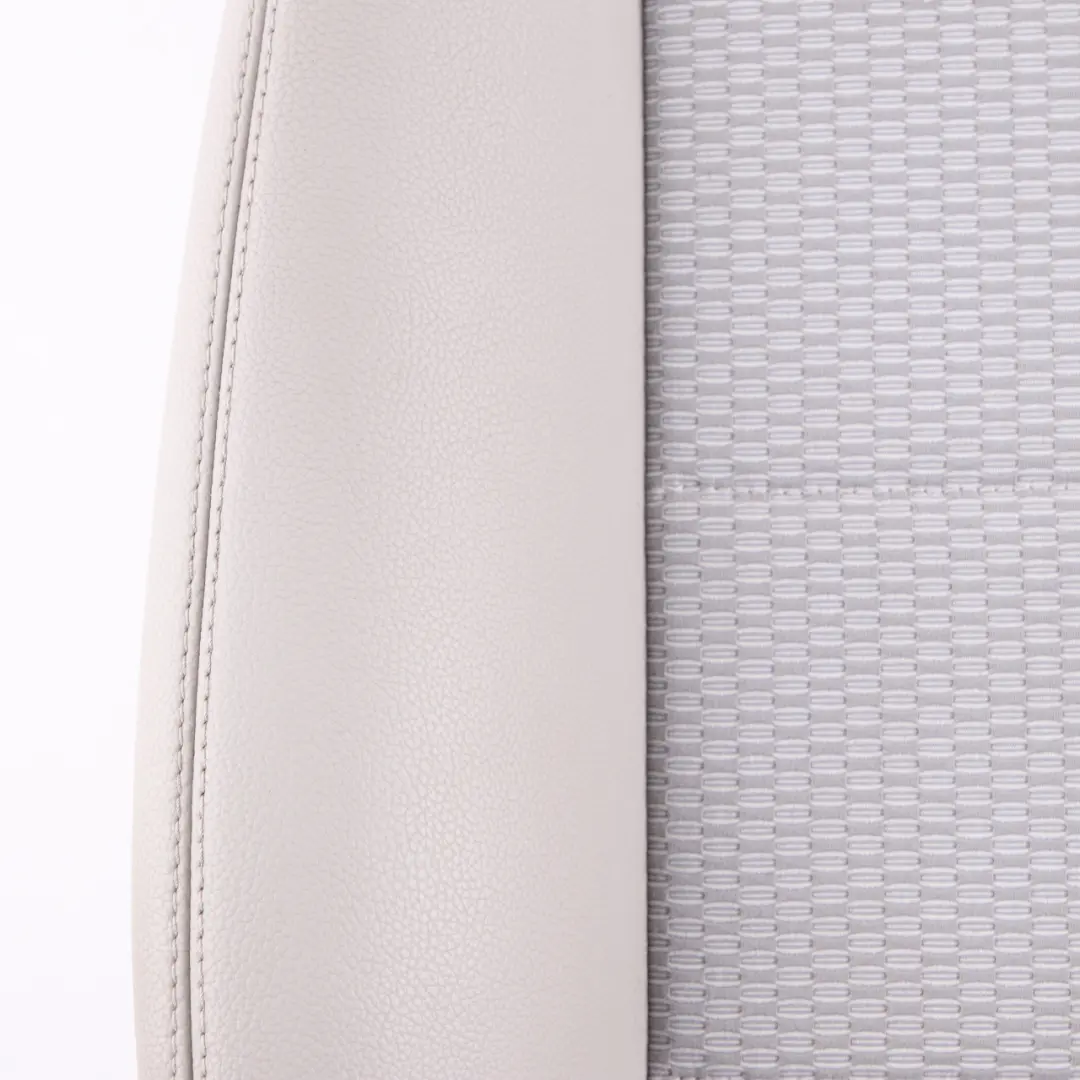 Mercedes W169 W245 Seat Backrest Front Left N/S Back Rest Cover Cloth Grey - SKU A1699106947-1 - Part number A1699106947