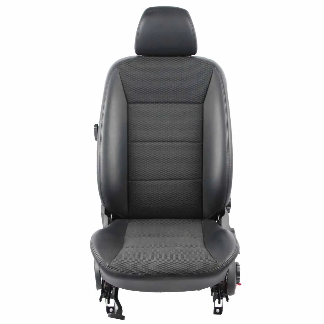 Mercedes W169 Siège avant gauche en tissu et cuir noir anthracite