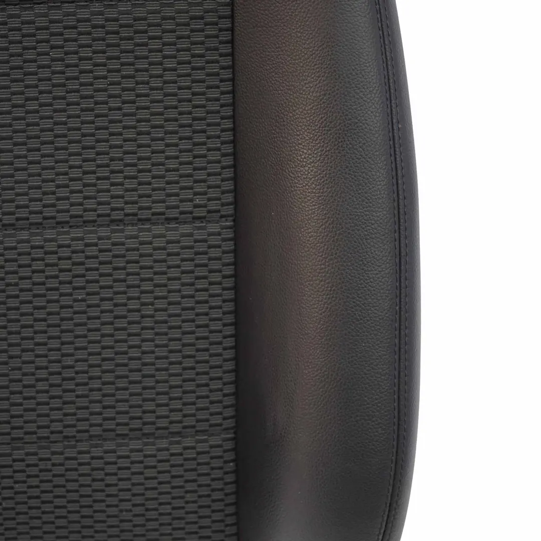 Dossier de siège avant droit, housse tissu cuir anthracite pour Mercedes W169 W245 à propos du numéro de pièce A1699107047 Mercedes W169 W245 Dossier de siège avant droit, housse tissu cuir anthracite - SKU A1699107047-1 - Numéro de pièce A1699107047