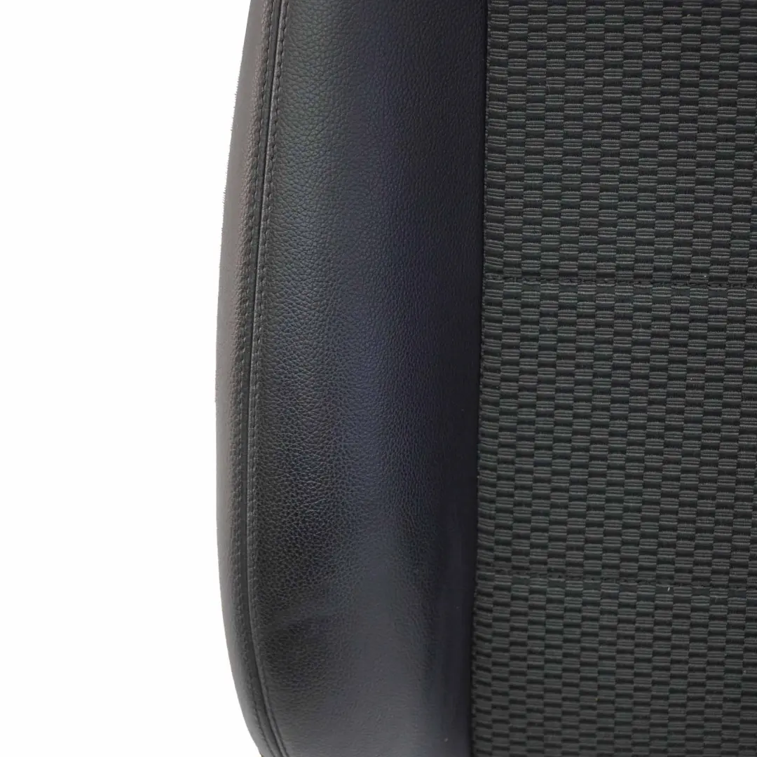 Mercedes W169 W245 Dossier de siège avant droit, housse tissu cuir anthracite - SKU A1699107047-1 - Numéro de pièce A1699107047