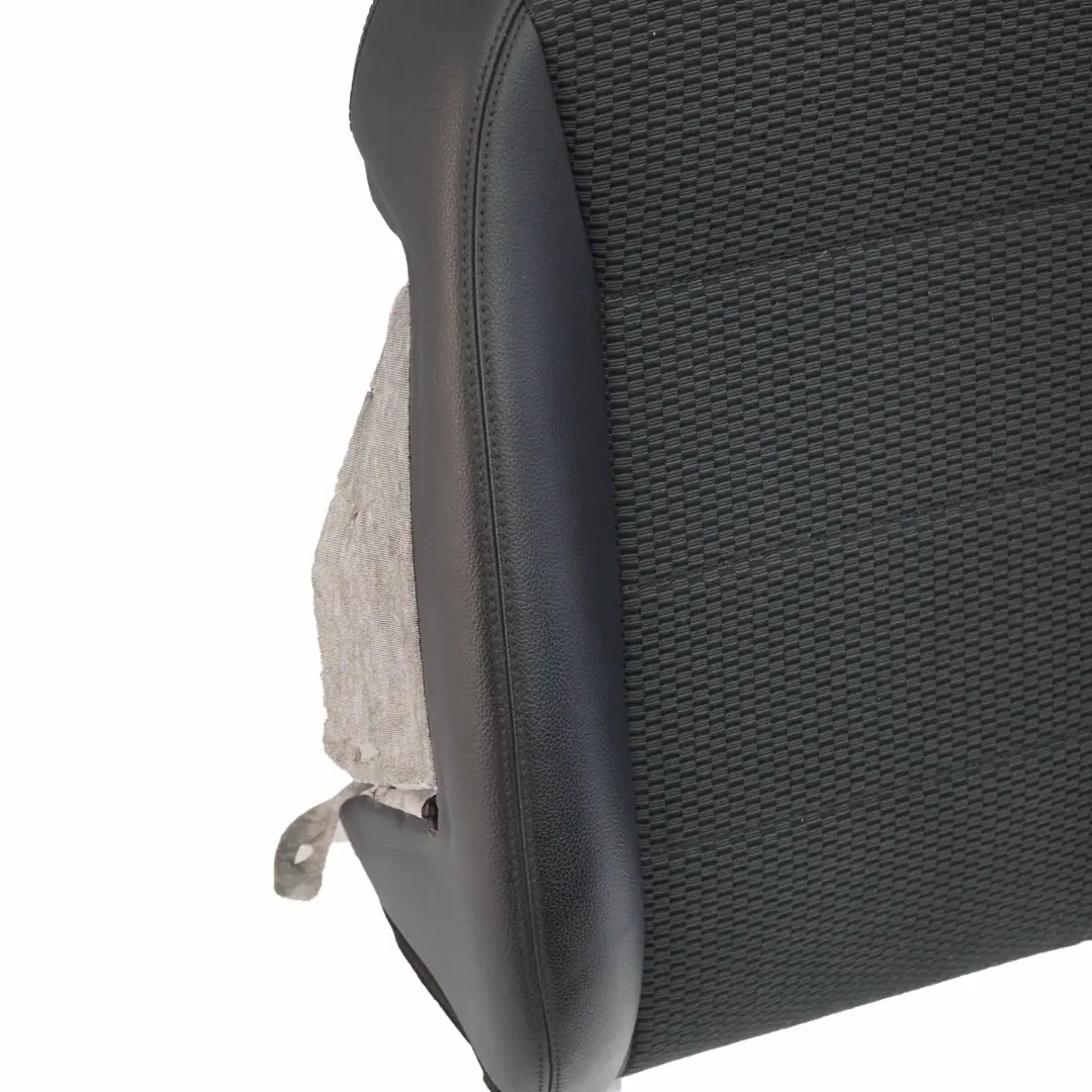 Mercedes W169 W245 Dossier de siège avant droit, housse tissu cuir anthracite - SKU A1699107047-1 - Numéro de pièce A1699107047