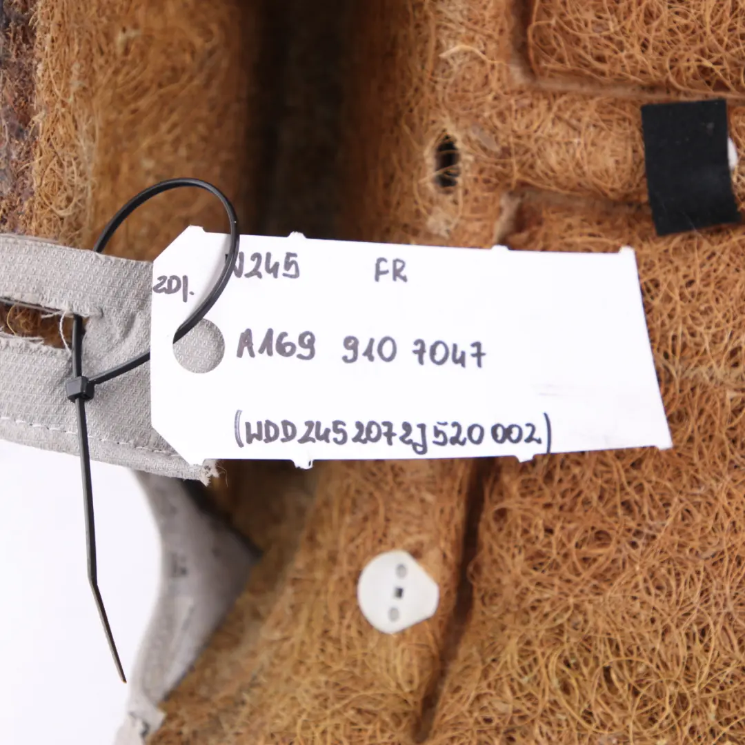 Backrest Front Right O/S Back Rest Cover Cloth Grey to Mercedes W169 W245 Seat with Part number A1699107047 Mercedes W169 W245 Seat Backrest Front Right O/S Back Rest Cover Cloth Grey - SKU A1699107047 - Part number A1699107047