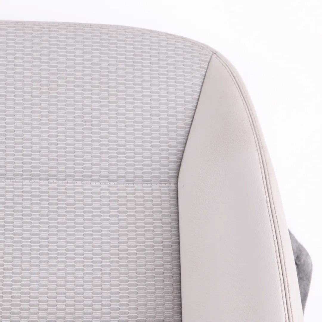 Mercedes W169 W245 Seat Backrest Front Right O/S Back Rest Cover Cloth Grey - SKU A1699107047 - Part number A1699107047