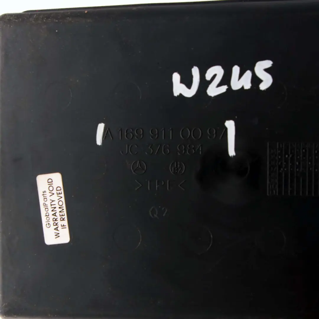 Mercedes W169 W245 Asiento Caja Almohadilla Compartimiento Panel - SKU A1699110097 - Número de pieza A1699110097