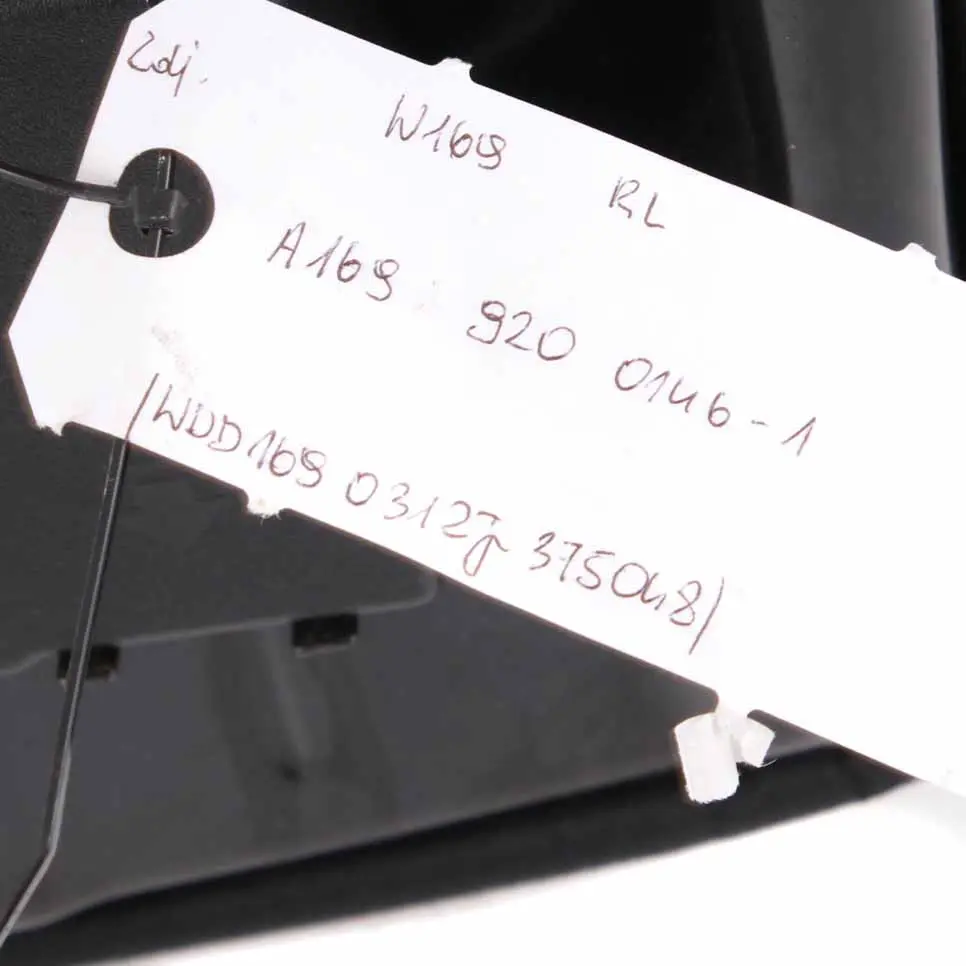 Left Seat N/S Cushion Covering Cloth Black Anthracite to Mercedes W169 Rear with Part number A1699200146 Mercedes W169 Rear Left Seat N/S Cushion Covering Cloth Black Anthracite - SKU A1699200146-1 - Part number A1699200146