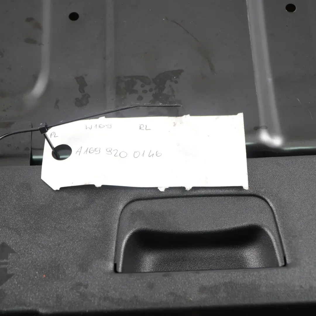 Mercedes Benz W169 Asiento Trasero Izquierdo Funda Cojin Tela Negro Antracita - SKU A1699200146 - Número de pieza A1699200146