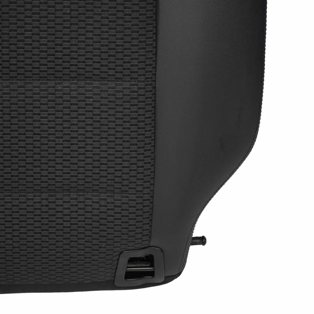 Backrest Left N/S Cover Cloth Leather Black Anthracite to Mercedes W169 Rear Seat with Part number A1699200316 Mercedes W169 Rear Seat Backrest Left N/S Cover Cloth Leather Black Anthracite - SKU A1699200316-1 - Part number A1699200316