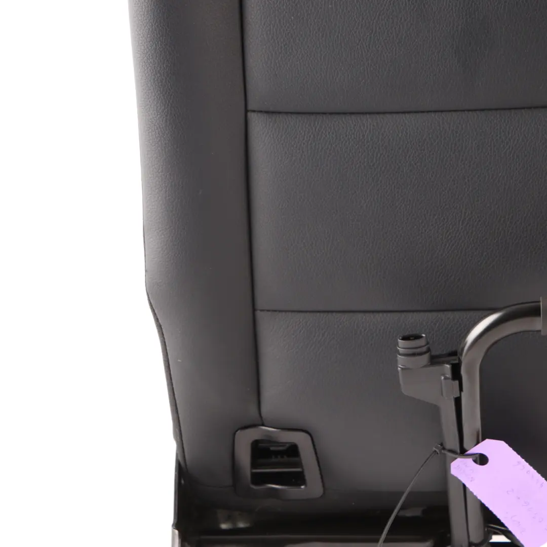 Mercedes W169 W245 Rear Seat Backrest Left N/S Cover Leather Nappa Black - SKU A1699200316-2 - Part number A1699200316