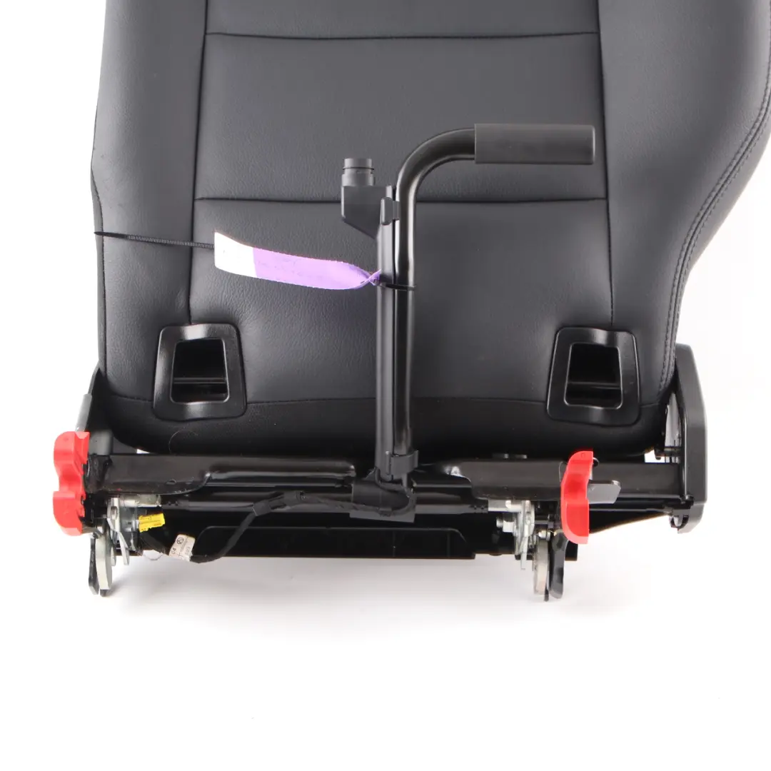 Backrest Left N/S Cover Leather Nappa Black to Mercedes W169 W245 Rear Seat with Part number A1699200316 Mercedes W169 W245 Rear Seat Backrest Left N/S Cover Leather Nappa Black - SKU A1699200316-2 - Part number A1699200316