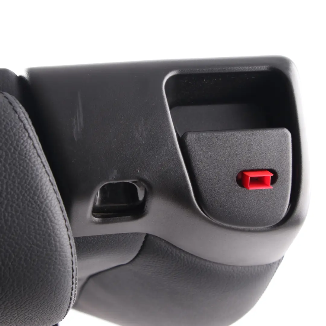Mercedes W169 W245 Rear Seat Backrest Left N/S Cover Leather Nappa Black - SKU A1699200316-2 - Part number A1699200316