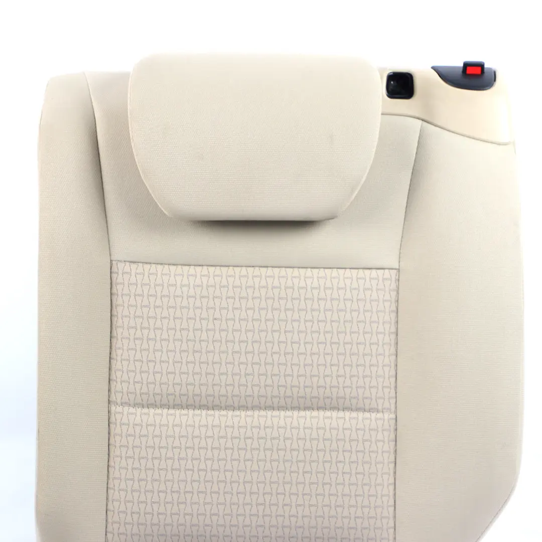 Backrest Left N/S Cover Cloth Fabric Beige to Mercedes W169 W245 Rear Seat with Part number A1699200316 Mercedes W169 W245 Rear Seat Backrest Left N/S Cover Cloth Fabric Beige - SKU A1699200316-4 - Part number A1699200316