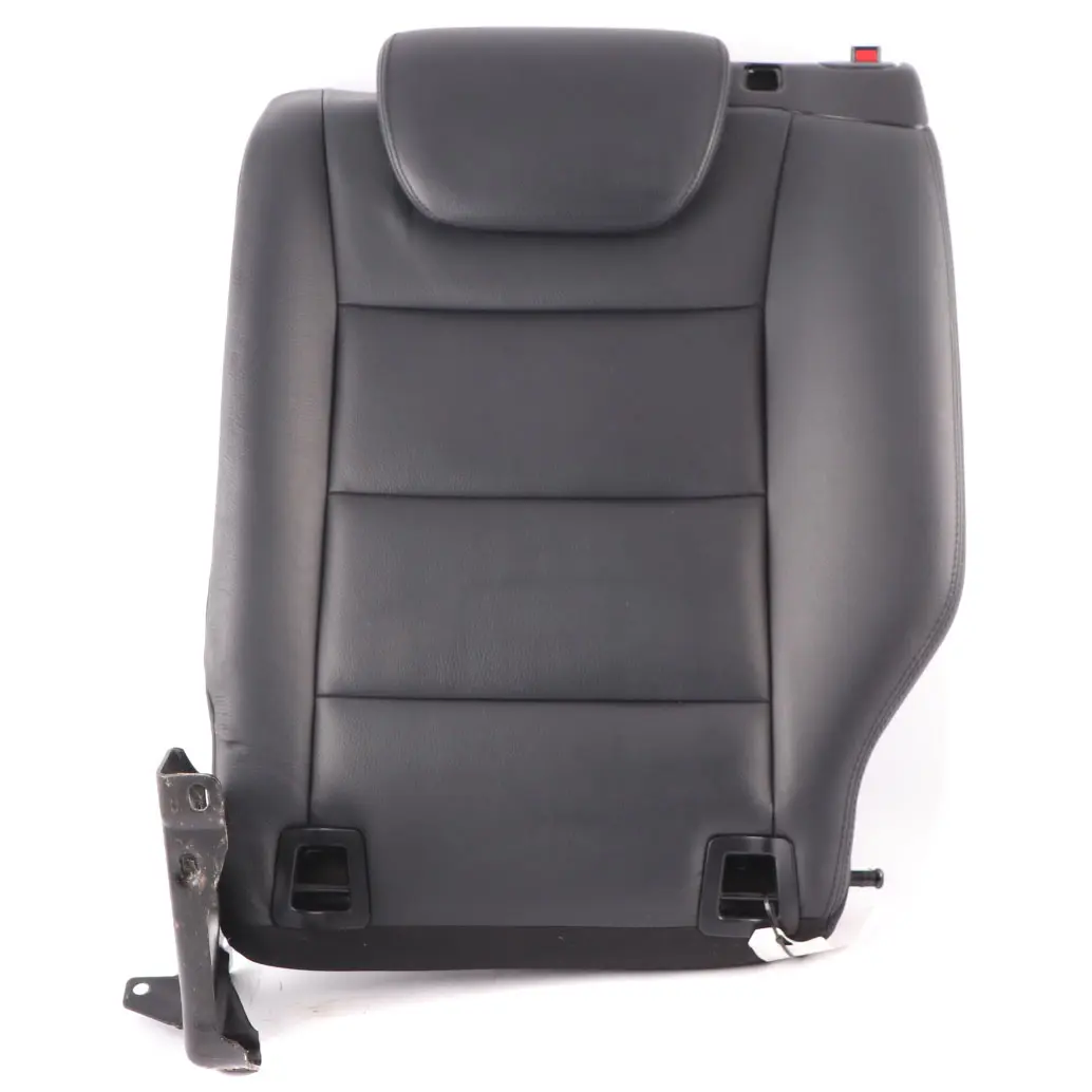Backrest Left N/S Cover Leather Nappa Black to Mercedes W169 W245 Rear Seat with Part number A1699200316 Mercedes W169 W245 Rear Seat Backrest Left N/S Cover Leather Nappa Black - SKU A1699200316-5 - Part number A1699200316