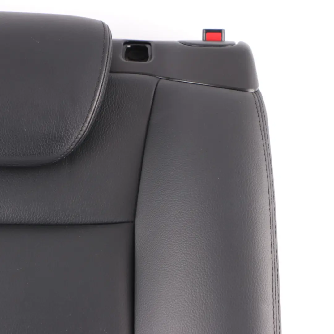 Backrest Left N/S Cover Leather Nappa Black to Mercedes W169 W245 Rear Seat with Part number A1699200316 Mercedes W169 W245 Rear Seat Backrest Left N/S Cover Leather Nappa Black - SKU A1699200316-5 - Part number A1699200316