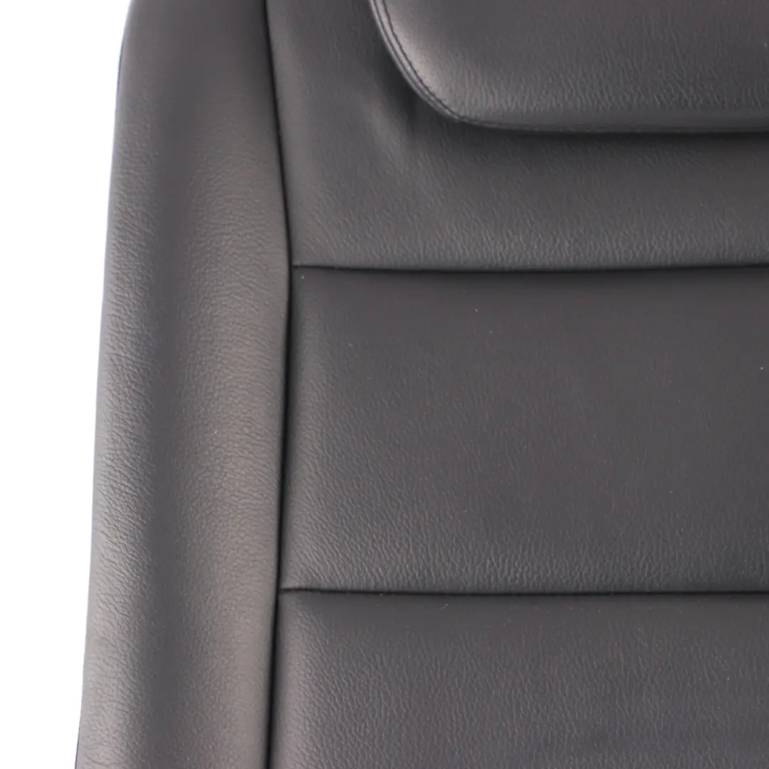 Mercedes W169 W245 Rear Seat Backrest Left N/S Cover Leather Nappa Black - SKU A1699200316-5 - Part number A1699200316