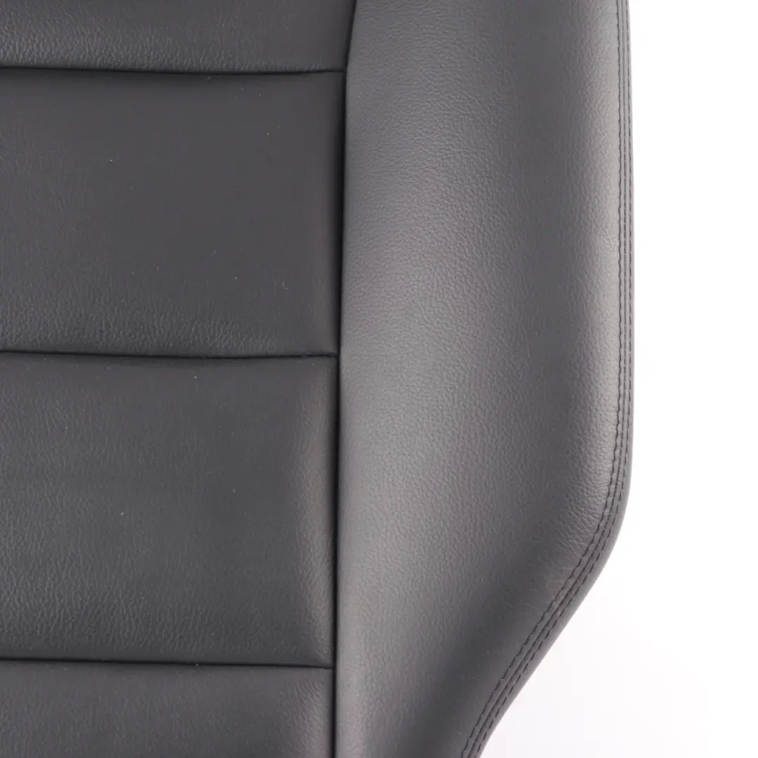 Backrest Left N/S Cover Leather Nappa Black to Mercedes W169 W245 Rear Seat with Part number A1699200316 Mercedes W169 W245 Rear Seat Backrest Left N/S Cover Leather Nappa Black - SKU A1699200316-5 - Part number A1699200316