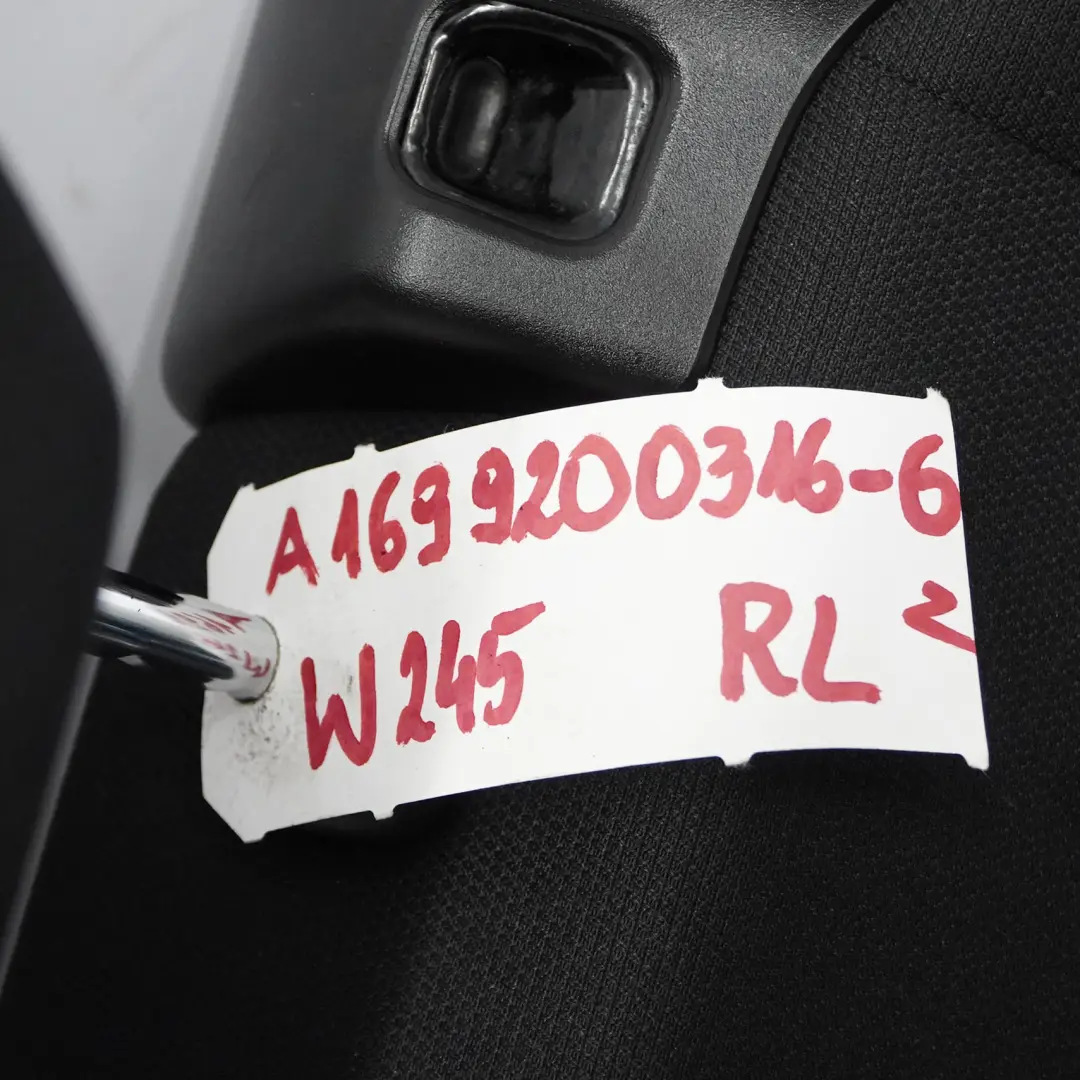 Oparcie Kanapy Lewy Tył Materiał Antracyt do Mercedes W169 W245 o numerze A1699200316 Mercedes W169 W245 Oparcie Kanapy Lewy Tył Materiał Antracyt - SKU A1699200316-6 - Numer Części A1699200316