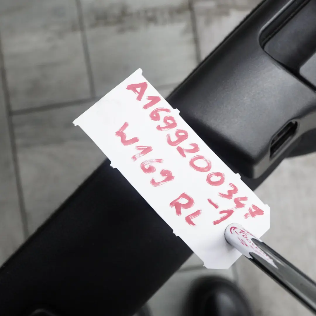 £Mercedes-Benz A Class W169 Rear Left Seat N/S Cloth Backrest Black Anthracite to with Part number A1699200347 £Mercedes-Benz A Class W169 Rear Left Seat N/S Cloth Backrest Black Anthracite - SKU A1699200347-1 - Part number A1699200347