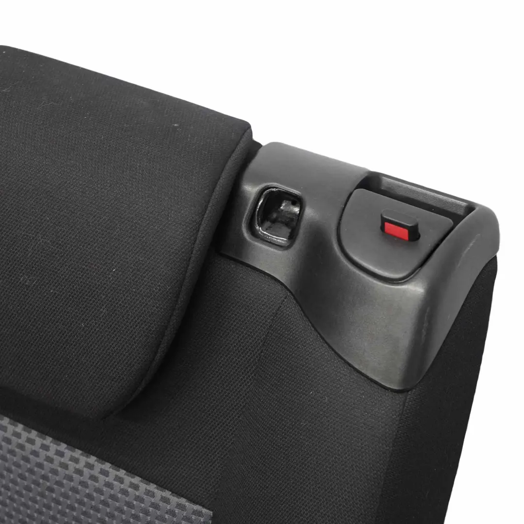 Asiento Trasero Izquierdo Tela Respaldo Negro Antracita para Mercedes W169 con número de pieza A1699200347 Mercedes W169 Asiento Trasero Izquierdo Tela Respaldo Negro Antracita - SKU A1699200347-1 - Número de pieza A1699200347