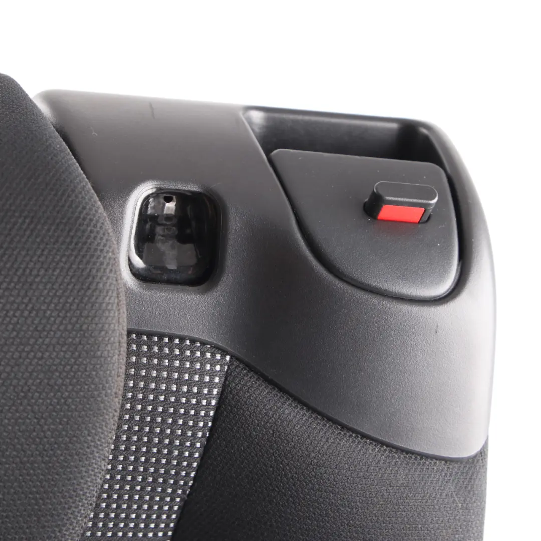 Left Seat N/S Cloth Fabric Backrest Black Anthracite to Mercedes W169 Rear with Part number A1699200347 Mercedes W169 Rear Left Seat N/S Cloth Fabric Backrest Black Anthracite - SKU A1699200347-2 - Part number A1699200347