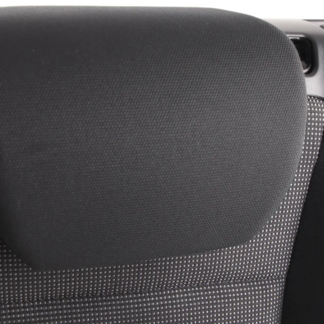 Left Seat N/S Cloth Fabric Backrest Black Anthracite to Mercedes W169 Rear with Part number A1699200347 Mercedes W169 Rear Left Seat N/S Cloth Fabric Backrest Black Anthracite - SKU A1699200347-2 - Part number A1699200347