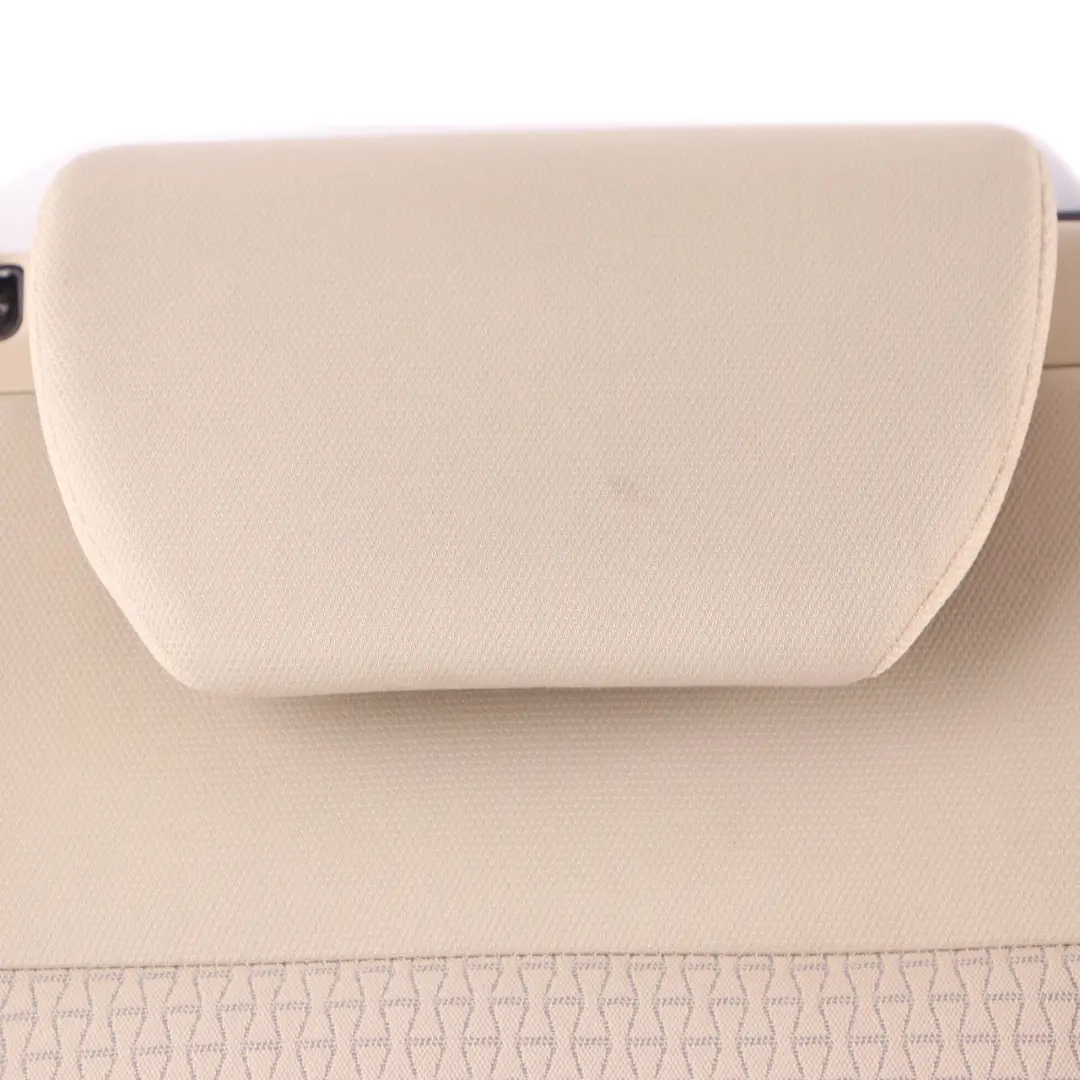 Mercedes W169 W245 Backrest Rear Right Seat O/S Back Cover Cloth Fabric Beige - SKU A1699200416-6 - Part number A1699200416