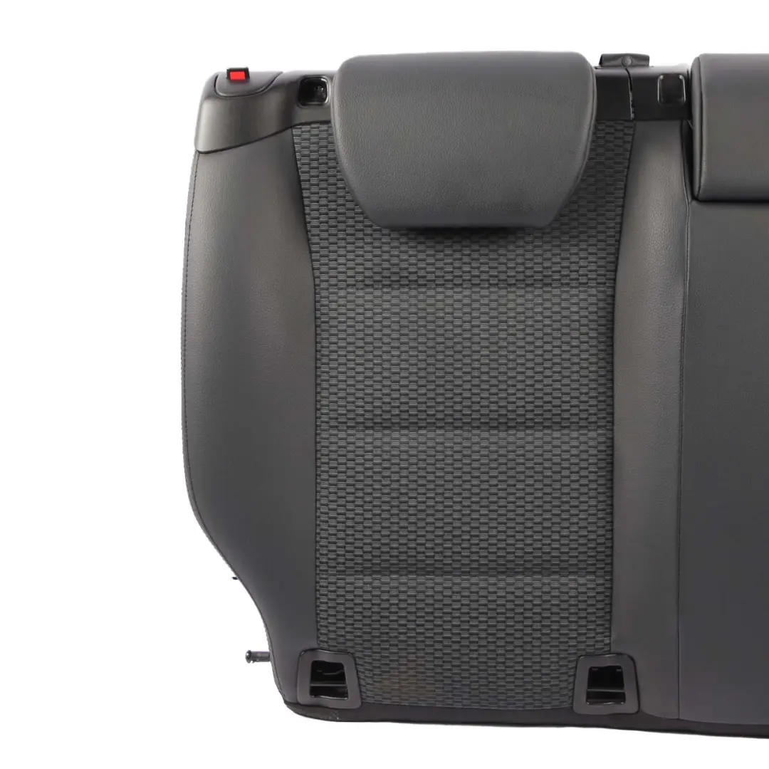Mercedes W169 Respaldo Asiento Trasero Derecho Tela Cuero Negro Antracita - SKU A1699200416 - Número de pieza A1699200416