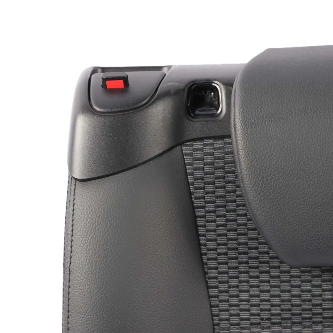 Mercedes W169 Rückenlehne hinten rechts Sitz Stoff Leder Schwarz Anthrazit - SKU A1699200416 - Teilenummer A1699200416