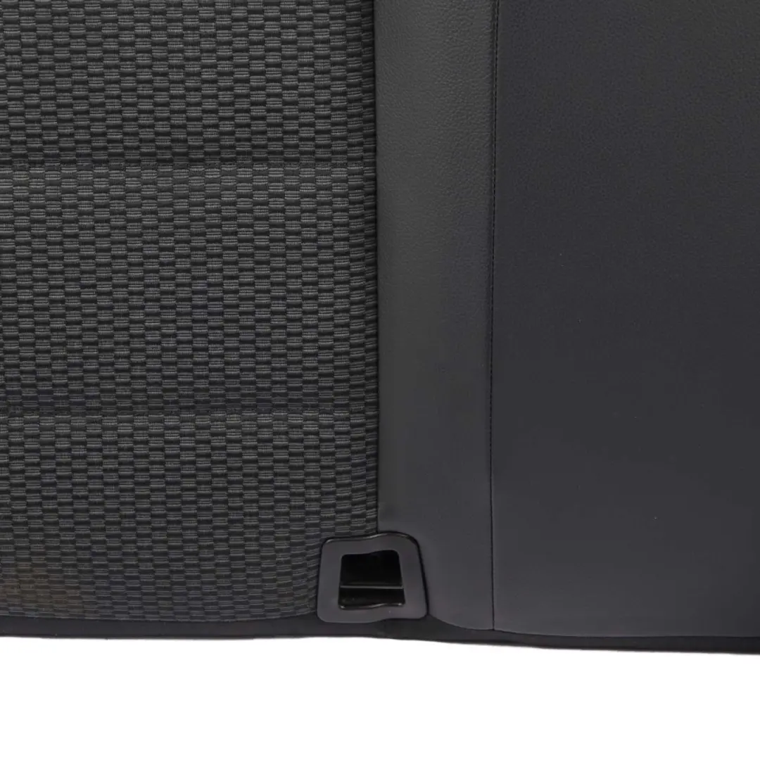 Respaldo Asiento Trasero Derecho Tela Cuero Negro Antracita para Mercedes W169 con número de pieza A1699200416 Mercedes W169 Respaldo Asiento Trasero Derecho Tela Cuero Negro Antracita - SKU A1699200416 - Número de pieza A1699200416