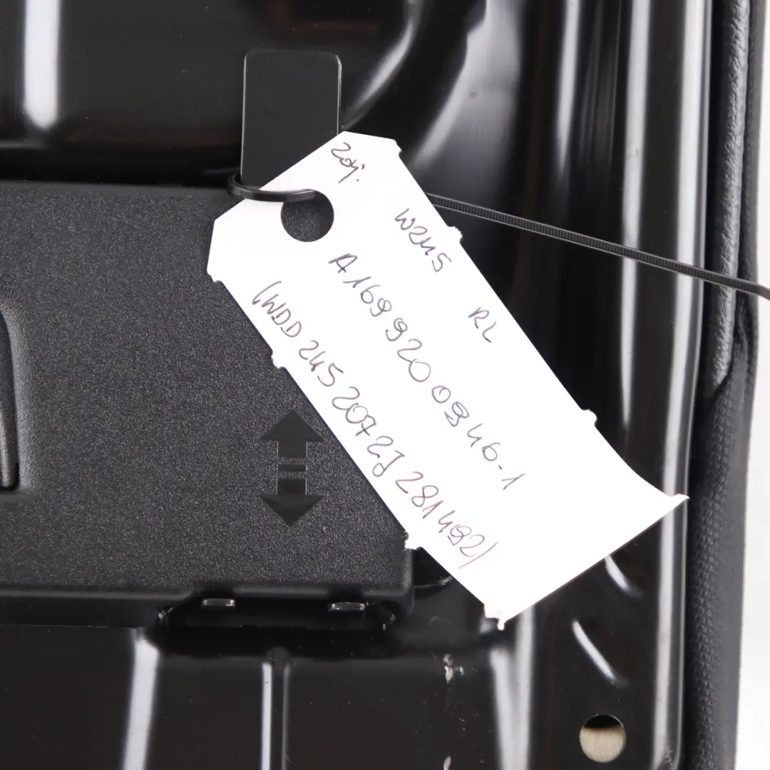 Left Seat N/S Cloth Leather Cushion Cover Black Anthracite to Mercedes W169 Rear with Part number A1699200946 Mercedes W169 Rear Left Seat N/S Cloth Leather Cushion Cover Black Anthracite - SKU A1699200946-1 - Part number A1699200946