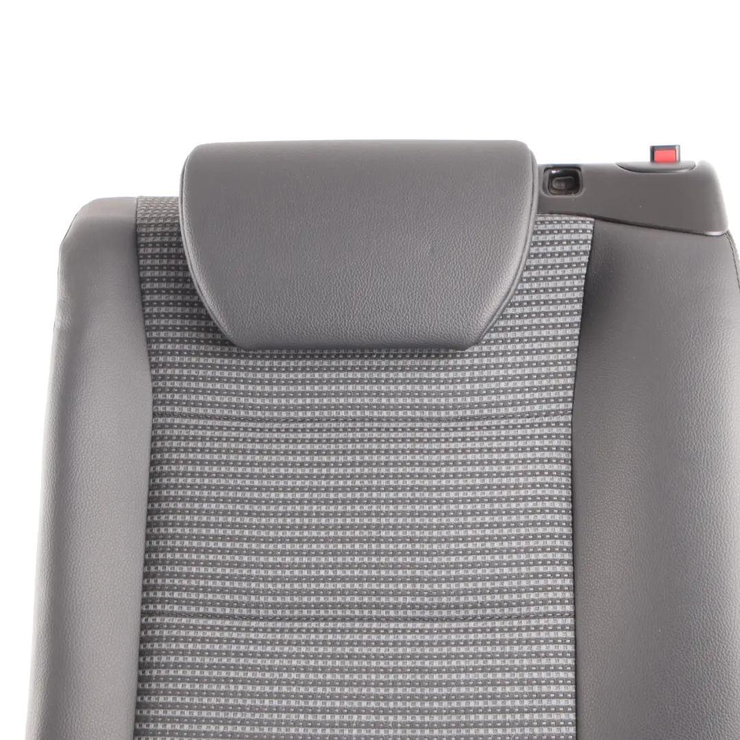 Backrest Rear Left N/S Seat Covering Cloth Leather Black to Mercedes W169 W245 Seat with Part number A1699201147 Mercedes W169 W245 Seat Backrest Rear Left N/S Seat Covering Cloth Leather Black - SKU A1699201147 - Part number A1699201147