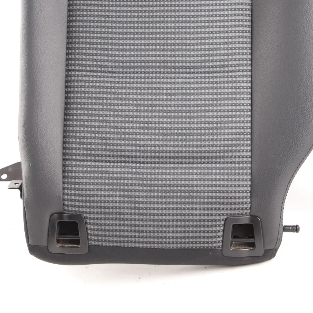 Backrest Rear Left N/S Seat Covering Cloth Leather Black to Mercedes W169 W245 Seat with Part number A1699201147 Mercedes W169 W245 Seat Backrest Rear Left N/S Seat Covering Cloth Leather Black - SKU A1699201147 - Part number A1699201147