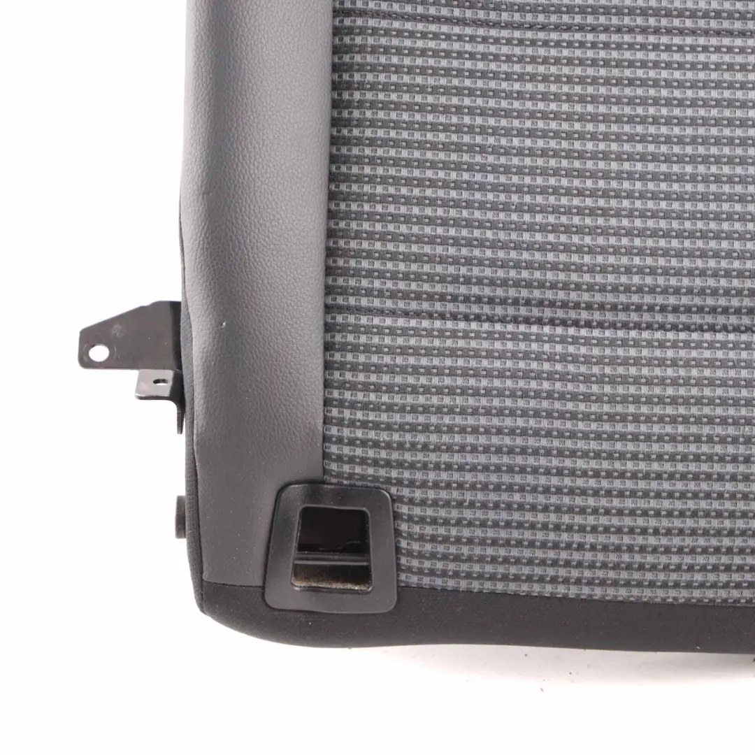 Backrest Rear Left N/S Seat Covering Cloth Leather Black to Mercedes W169 W245 Seat with Part number A1699201147 Mercedes W169 W245 Seat Backrest Rear Left N/S Seat Covering Cloth Leather Black - SKU A1699201147 - Part number A1699201147