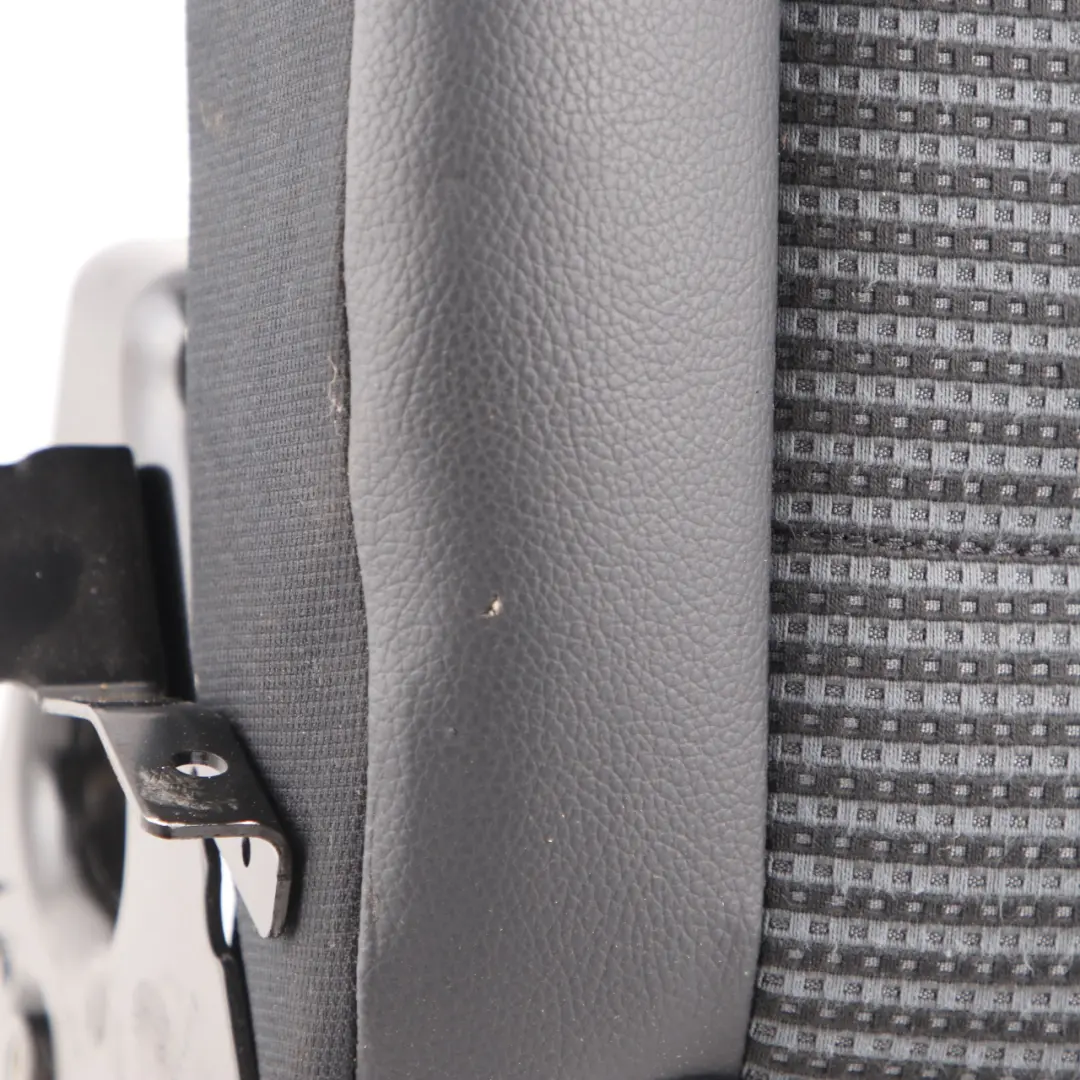 Backrest Rear Left N/S Seat Covering Cloth Leather Black to Mercedes W169 W245 Seat with Part number A1699201147 Mercedes W169 W245 Seat Backrest Rear Left N/S Seat Covering Cloth Leather Black - SKU A1699201147 - Part number A1699201147