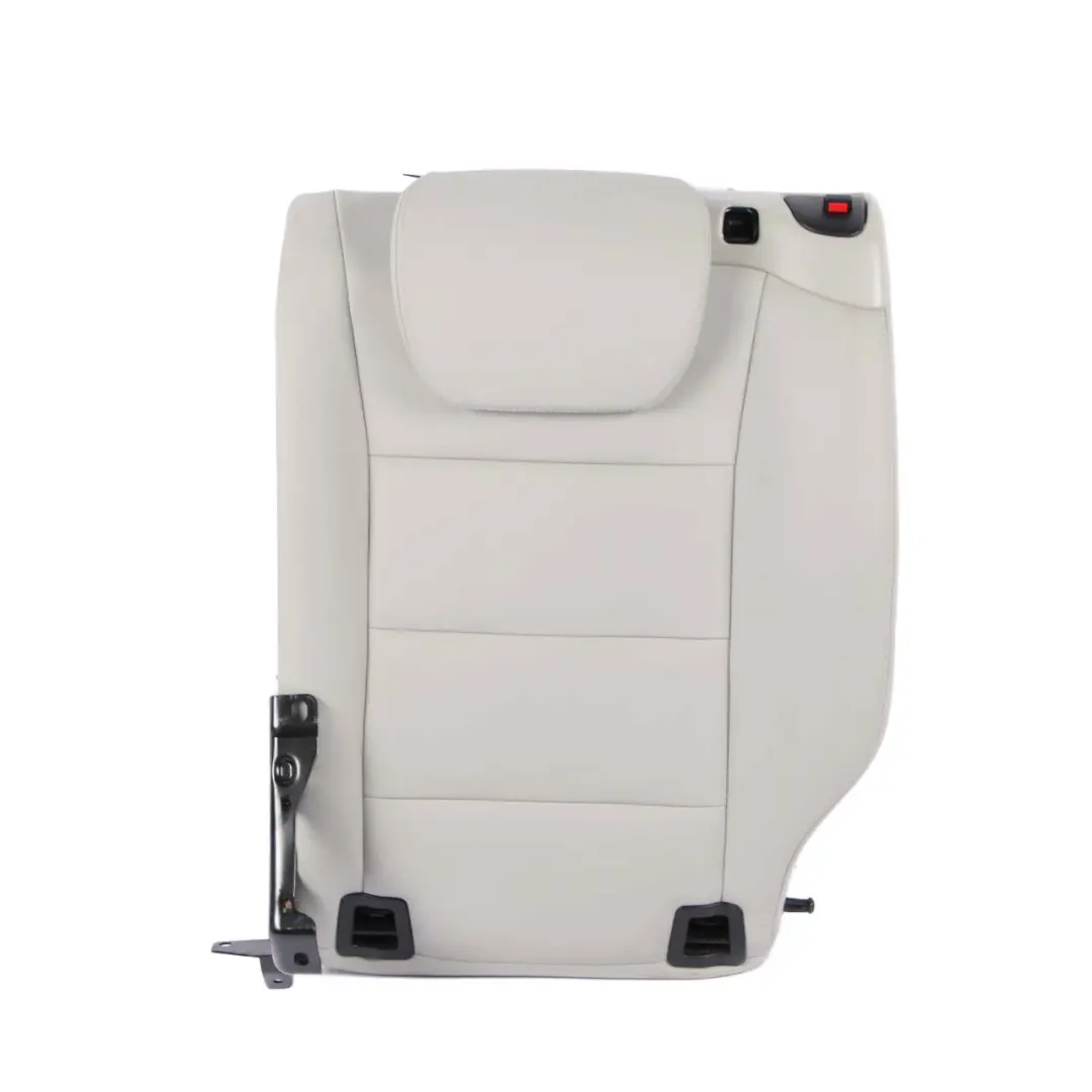 Backrest Rear Left N/S Covering Leather Nappa Grey to Mercedes W245 Seat with Part number A1699201547 Mercedes W245 Seat Backrest Rear Left N/S Covering Leather Nappa Grey - SKU A1699201547 - Part number A1699201547