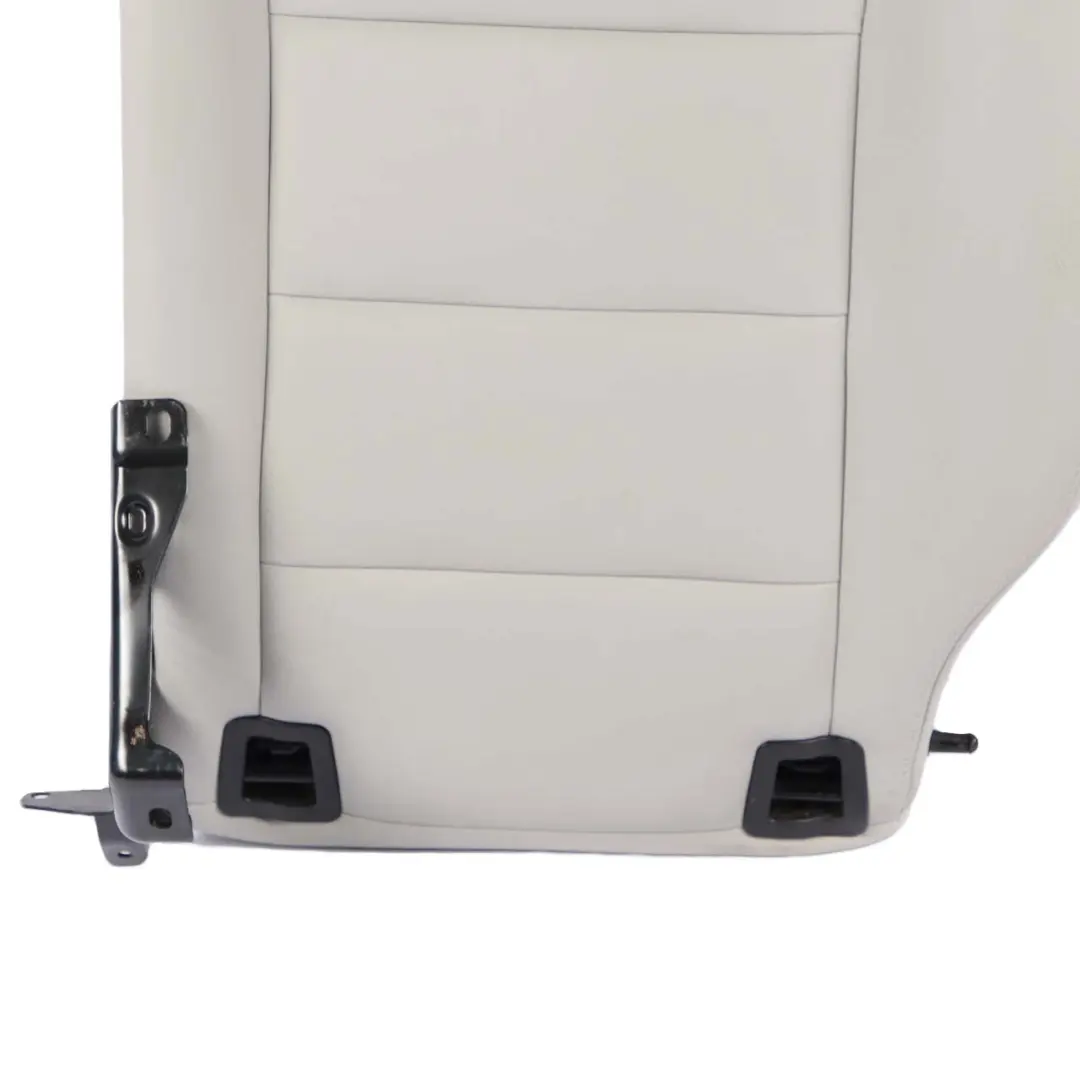 Mercedes W245 Seat Backrest Rear Left N/S Covering Leather Nappa Grey - SKU A1699201547 - Part number A1699201547