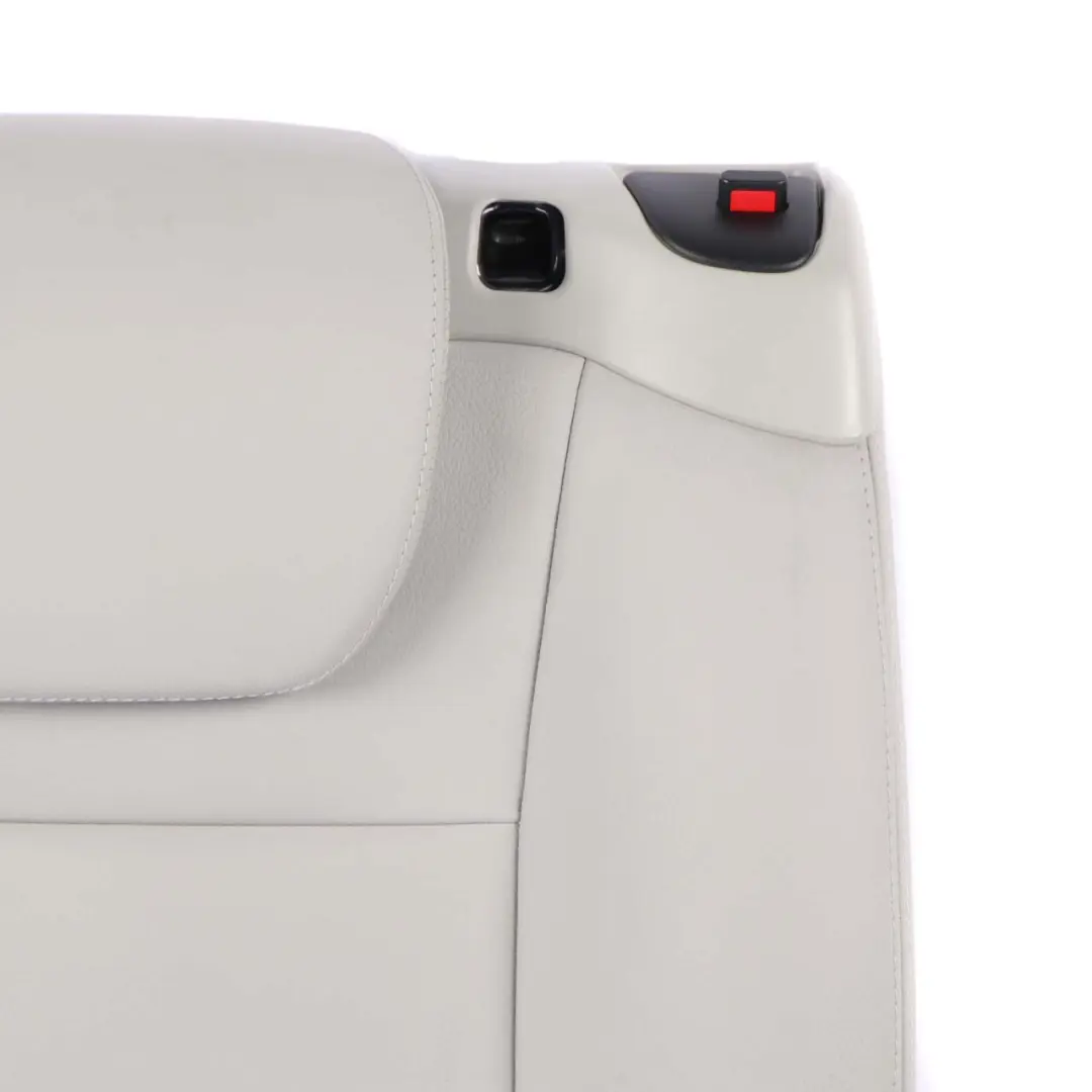 Mercedes W245 Seat Backrest Rear Left N/S Covering Leather Nappa Grey - SKU A1699201547 - Part number A1699201547