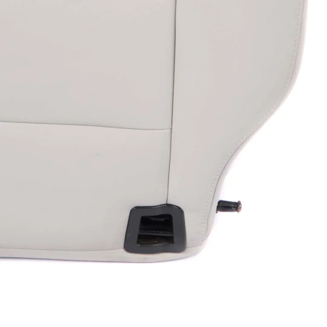 Mercedes W245 Seat Backrest Rear Left N/S Covering Leather Nappa Grey - SKU A1699201547 - Part number A1699201547