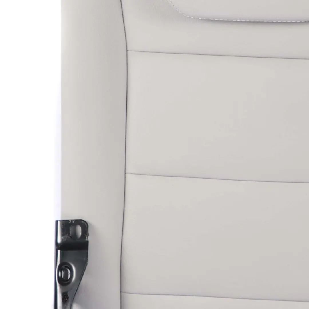 Backrest Rear Left N/S Covering Leather Nappa Grey to Mercedes W245 Seat with Part number A1699201547 Mercedes W245 Seat Backrest Rear Left N/S Covering Leather Nappa Grey - SKU A1699201547 - Part number A1699201547