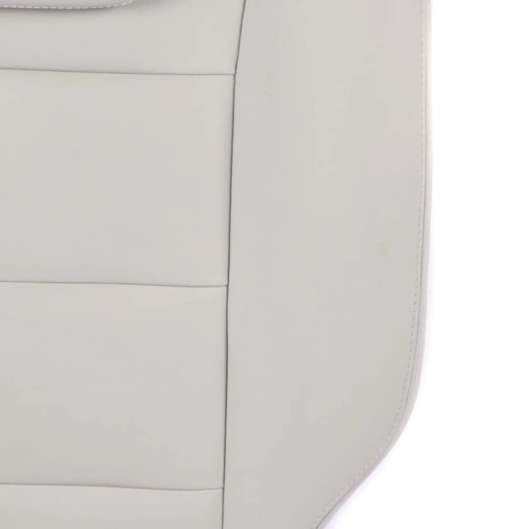 Mercedes W245 Seat Backrest Rear Left N/S Covering Leather Nappa Grey - SKU A1699201547 - Part number A1699201547