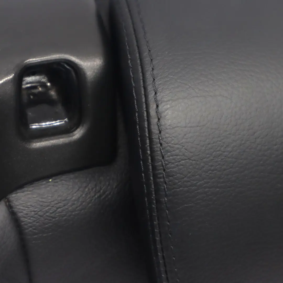 Rear Seat Backrest Mercedes W169 W245 Right O/S Leather Nappa Cover Black - SKU A1699202247-1 - Part number A1699202247