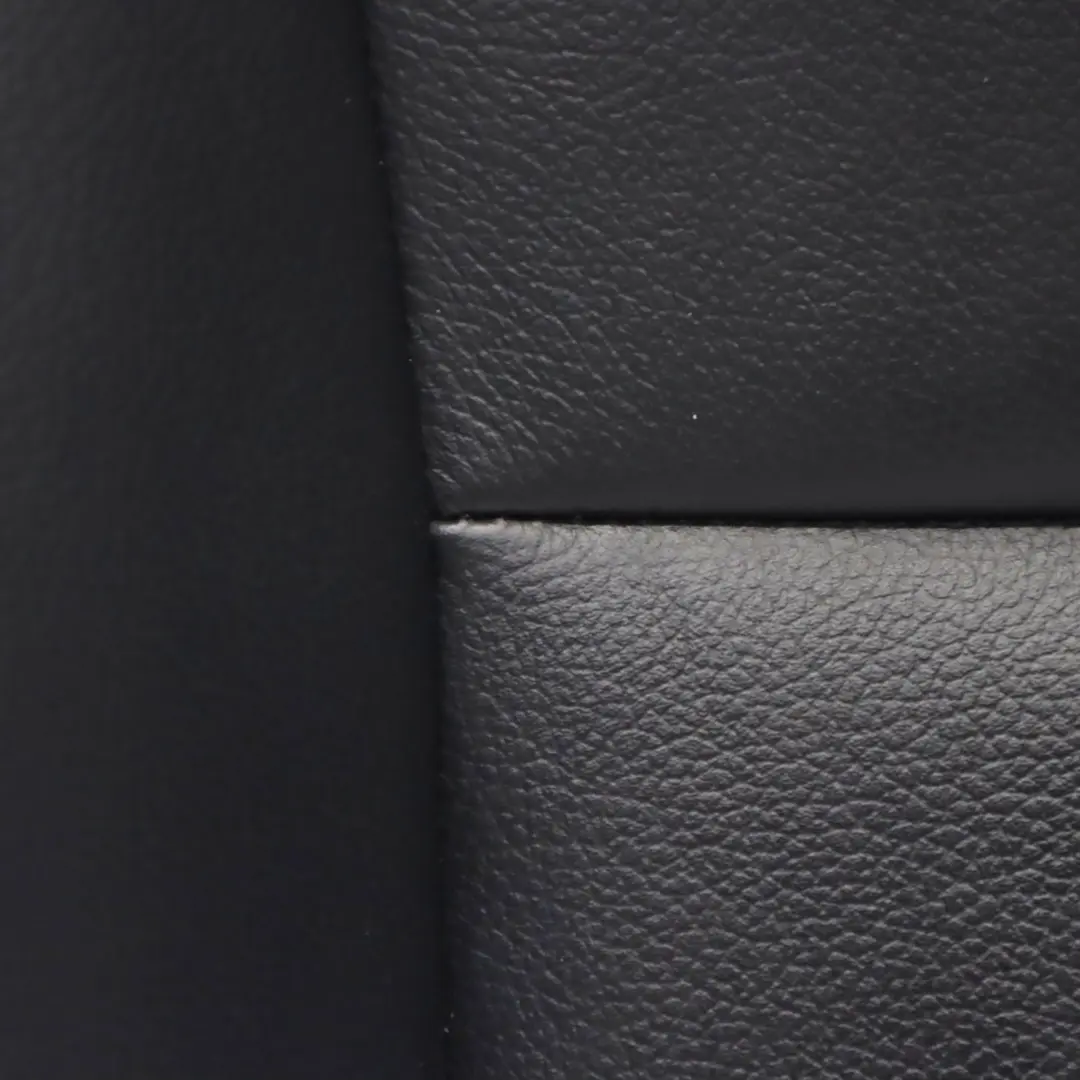 Rear Seat Backrest Mercedes W169 W245 Right O/S Leather Nappa Cover Black - SKU A1699202247-1 - Part number A1699202247
