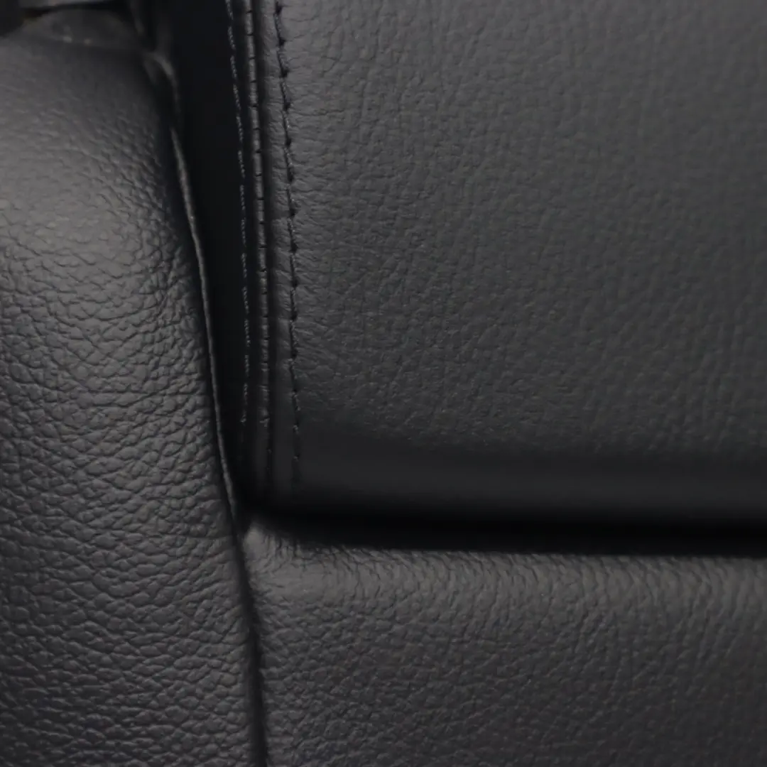 Rear Seat Backrest Mercedes W169 W245 Right O/S Leather Nappa Cover Black - SKU A1699202247-1 - Part number A1699202247