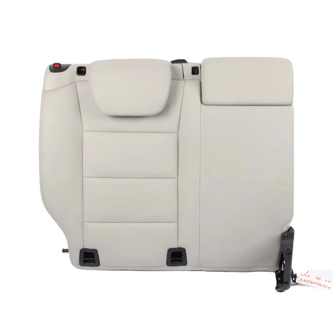 Backrest Mercedes W169 W245 Right O/S Leather Nappa Cover Grey to Rear Seat with Part number A1699202247 Rear Seat Backrest Mercedes W169 W245 Right O/S Leather Nappa Cover Grey - SKU A1699202247 - Part number A1699202247