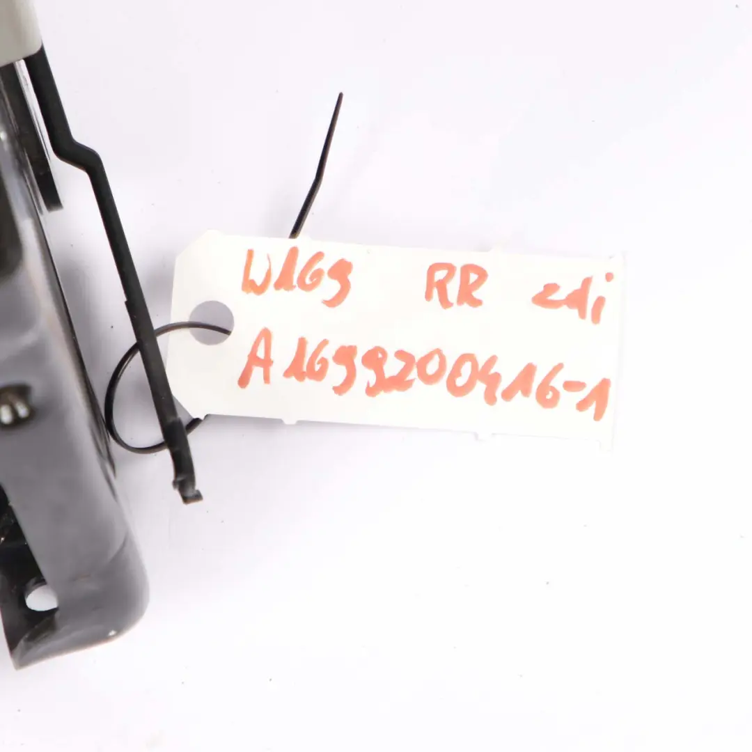 Rear Seat Backrest Mercedes W169 W245 Right O/S Leather Nappa Cover Grey - SKU A1699202247 - Part number A1699202247