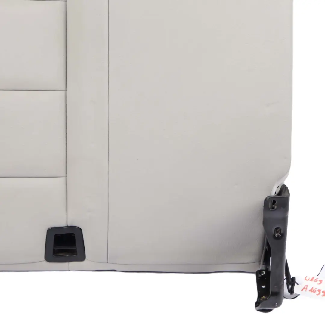Backrest Mercedes W169 W245 Right O/S Leather Nappa Cover Grey to Rear Seat with Part number A1699202247 Rear Seat Backrest Mercedes W169 W245 Right O/S Leather Nappa Cover Grey - SKU A1699202247 - Part number A1699202247