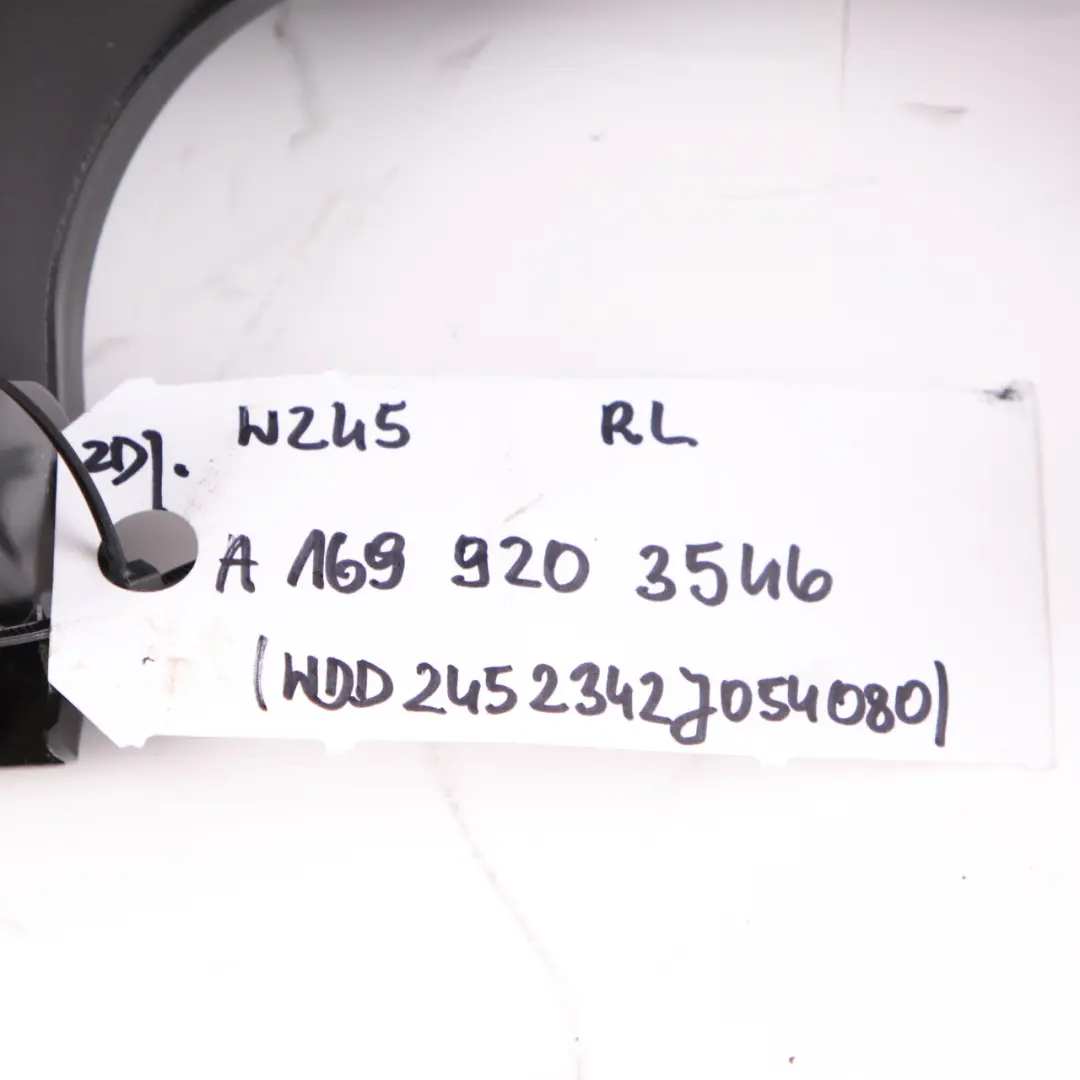 Mercedes-Benz B-Class W245 Rear Left N/S Seat Bench Couch Cloth Leather Cover to with Part number A1699203546 Mercedes-Benz B-Class W245 Rear Left N/S Seat Bench Couch Cloth Leather Cover - SKU A1699203546 - Part number A1699203546